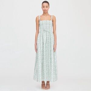 The Anita Nap Dress - Green Provence Floral / XS